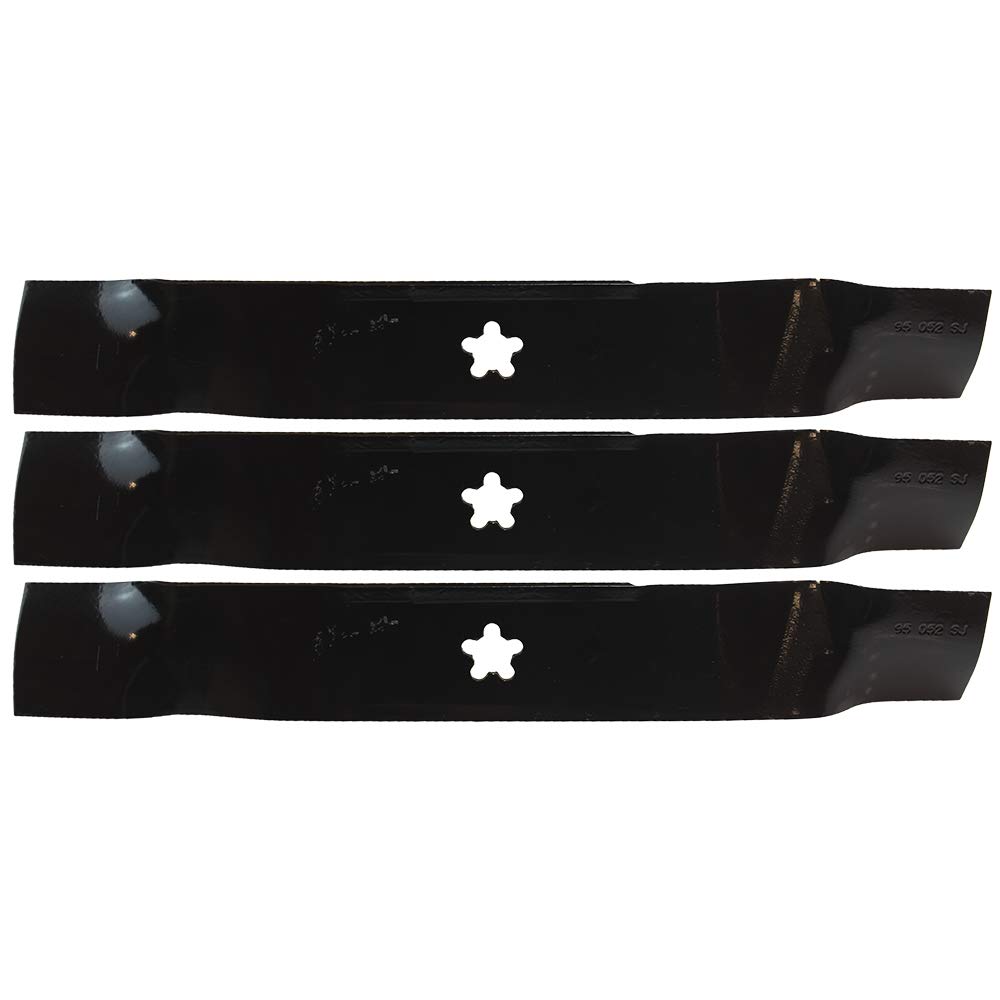 Oregon Juego de 3 cuchillas 95-052 para Husqvarna AYP 532145708 145708 532-1524-43 157033