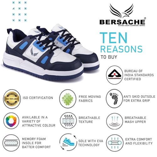 Image of BERSACHE Premium Sports,Walking,Gym,Cricket, Trending Running Shoes for Men's /Boy's