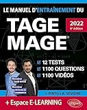  Le Manuel d’Entraînement du TAGE MAGE – 12 tests blancs + 1100 questions + 1100 vidéos