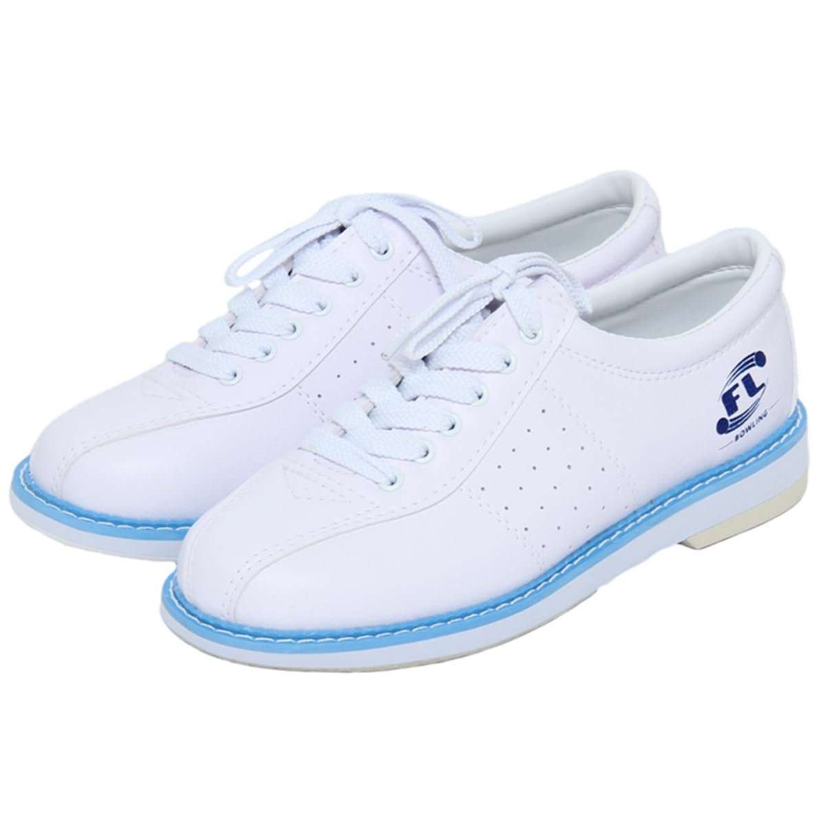 Scarpe da Bowling da Uomo Antiscivolo in Pelle Comode Scarpe da Bowling Traspirante Leggere Moda per Principianti