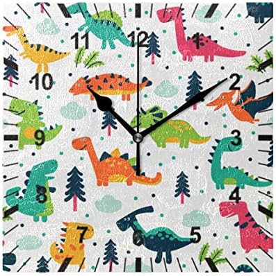 ISAOA Non Ticking Silent Wall Clock,Vintage Hawaiian Tiki Bar Clock Home Bedroom Living Room Office School Decor