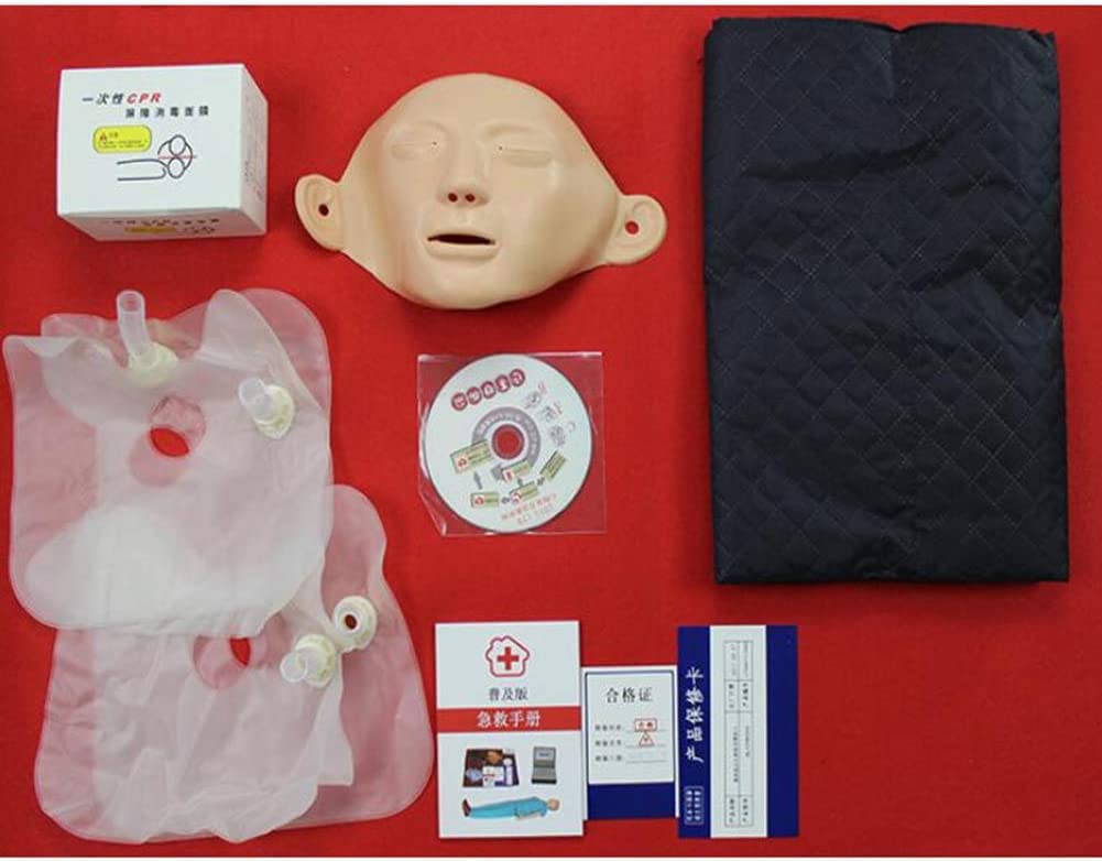 Aide à la Formation du Corps Entier du Mannequin Adulte RCR, simulateur de réanimation cardiorespiratoire pour la Recherche pédagogique, avec éboulis Tactile Intelligent