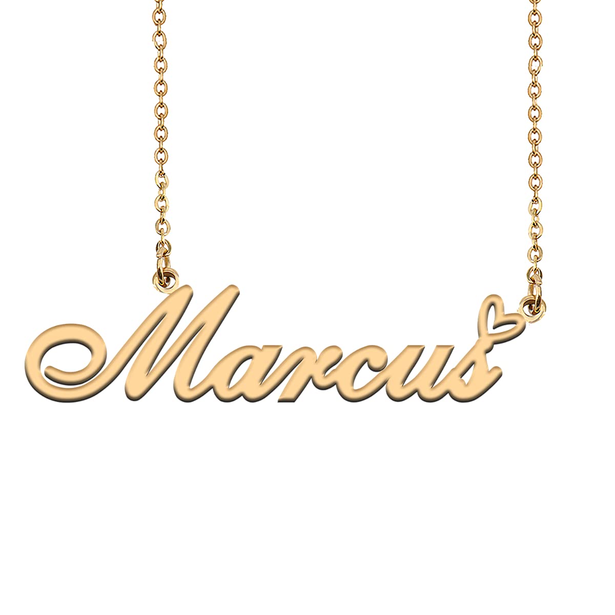 Custom Name Necklaces Personalized Necklace with Name 18k Gold Plated Heart Stainless Steel Customized Jewelry Gifts for Women Mother Day Christmas Birthday