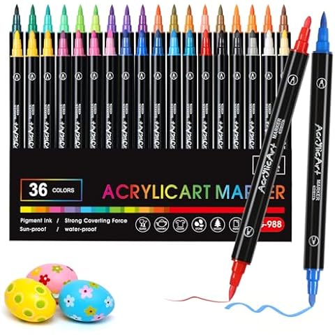 Feutres Acryliques Diboniur 36 Couleurs Cover