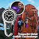Taschenuhr mit Karabiner, Rettungsdienst Uhr Karabiner Uhr Wasserdicht Befestigung Leuchtendes Gesicht Analog Quarz Uhr Digitale Krankenschwester Uhr für Ärzte Krankenschwestern Sanitäter Outdoor
