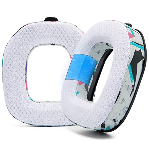 WC FreeZe A40- Hybrid Fabric Cooling Gel Replacement Earpads For Astro A40 TR Only, Made by Wicked Cushions