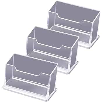 名刺スタンド 名刺立て アクリル 12個セット【30〜50枚収納可能】 名刺スタンド 名刺立て アクリル 12個セット【30〜50枚収納可能