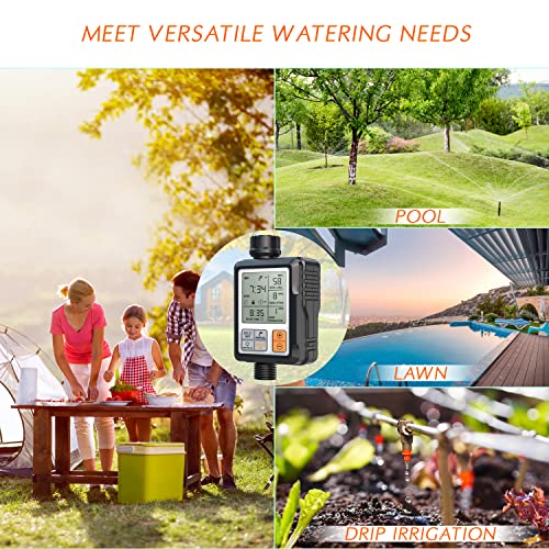 Effiziente Gartenbewässerung mit CROSOFMI Bewässerungstimer: Flexibel, Wassersparend und Langlebig – Bild 9