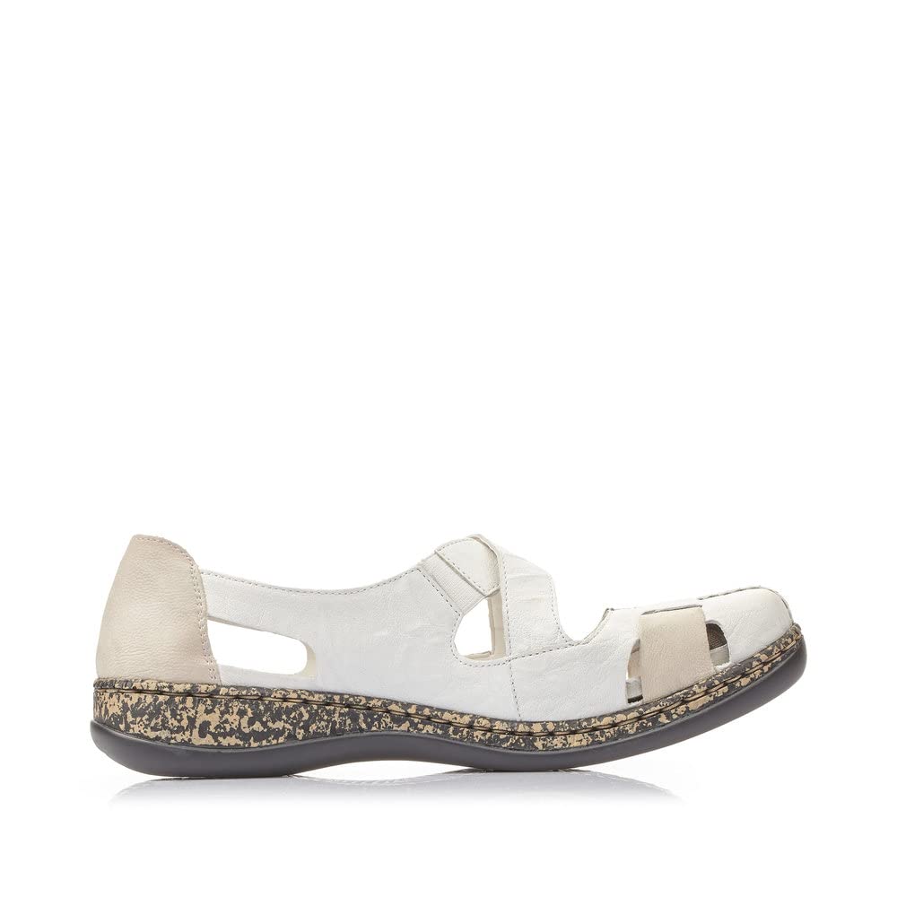 Rieker Damen Bequemschuhe 46367, Frauen Schnürschuhe