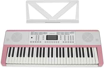 Amazon | ONETONE ワントーン 電子キーボード 54鍵盤 LCDディスプレイ