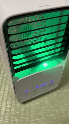 Amazon | 冷風扇 卓上【2022年 二重噴霧&急速冷却】冷風機 小型