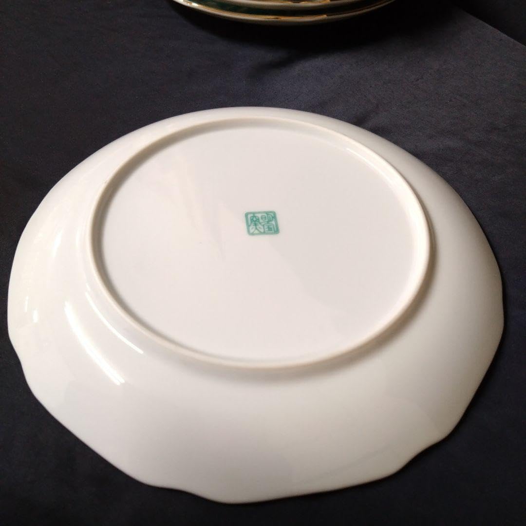 有田焼 明国窯 佐賀錦 中皿5枚 新生活 テーブルコーディネート 料亭 いつの