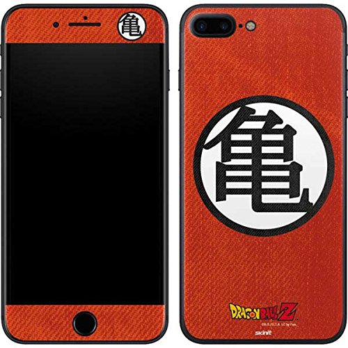 Skinit Decal Phone Skin Compatible with iPhone 8 Plus - Officially Licensed Dragon Ball Z Goku Shirt Design