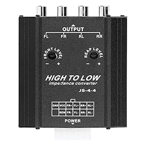 Audio-omzetter, snelle warmteafvoer Hoog naar laag Audio-omzetter Ruisonderdrukking voor cassettespeler voor dvd