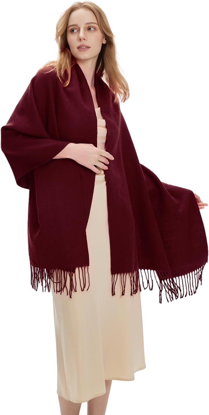 zero season Women's Pashmina Shawl Wrap – Elegant Scarf for Evening Dress, Bridesmaid Gift, Wedding & Formal Events