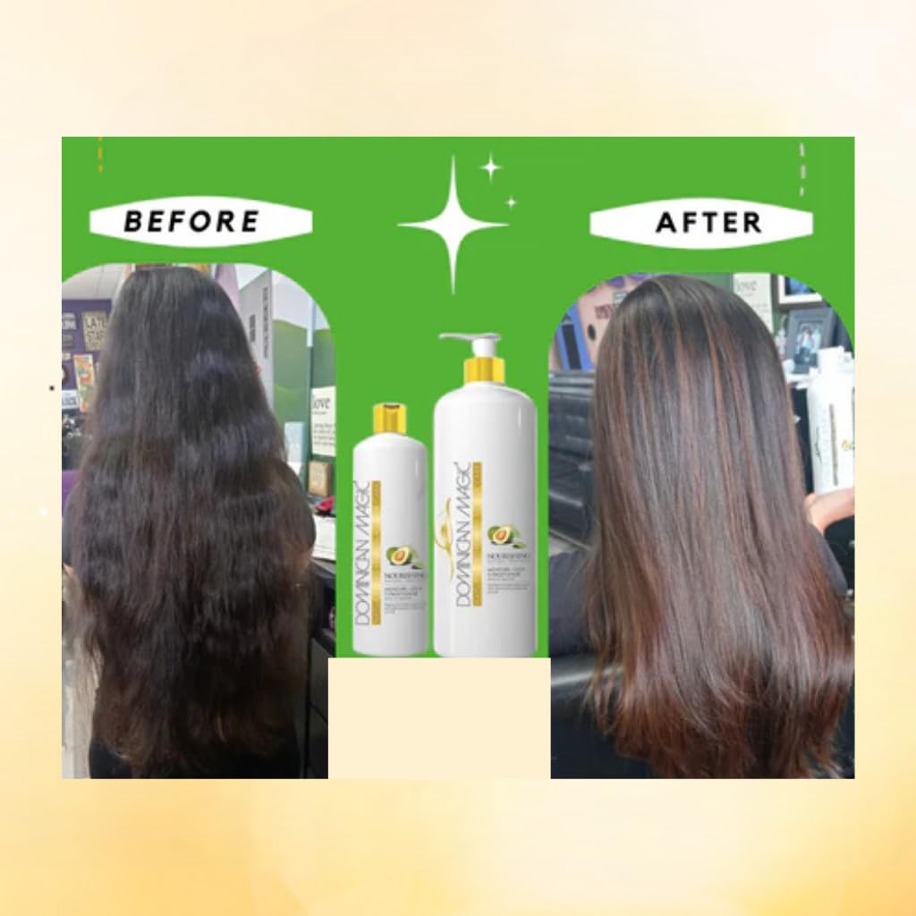 Dominican Magic Nourishing Shampoo - Gentle Cleanse, Strenghtens Hair, For Natural Professional Hair Care, 15.87 Oz, 15.87 Ounces