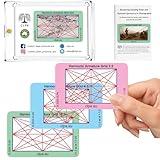 CLPA Harmonic Armature Viewfinder: Credit Card-Sized Composition Grids for Video, Photography & Art in 4:3, 3:2, & 16:9