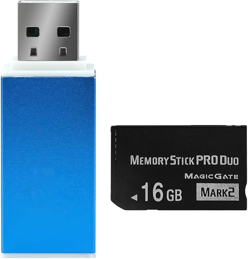 .pspソフト、メモリーカード！ 16GB Memory Stick Pro Duo (MARK2) for PSP Camera Memory Card and a