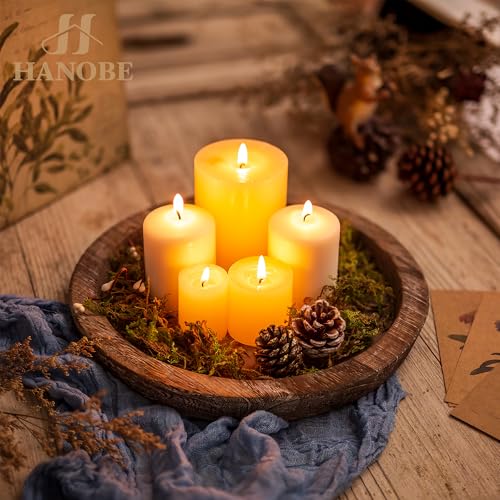 Hanobe Wooden Tray: Rustic Decorative Serving Tray - Image 3