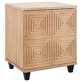 MUSEHOMEINC Wood Nightstand...