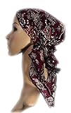 Top-Judaica Women Pre Tied Head Covering Jewish Tichel Chemo Snoods Fitted Bandana