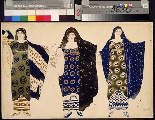 Peinture sur toile Œdipe à Colone de Leon Bakst - Finition Premium Style Nordique 60x90cm