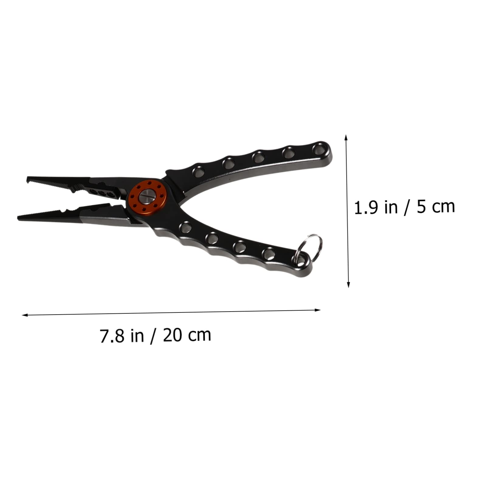 Anneome Fishing Plier Aluminium Legierung Multifunktionale Hakenentferner Und Schnur Cutter Für Angeln Leicht Ergonomisch -bedienung Konstruktion Für Verschiedene Angelschnüre