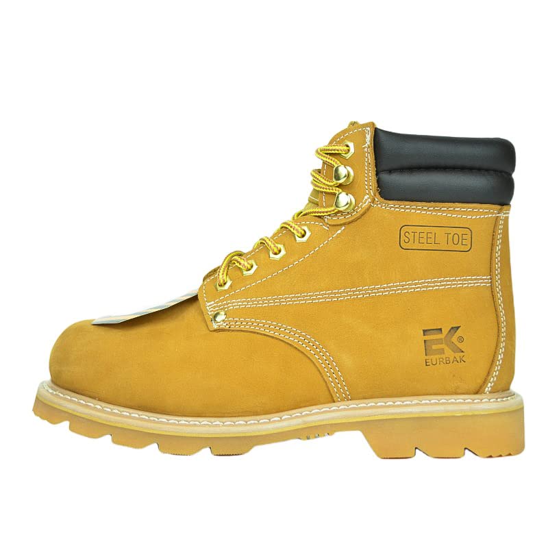 6'' WHEAT NUBUCK STEEL TOE MAN'S BOOTS/SAFETY BOOTS/CONSTRUCTION BOOTS2