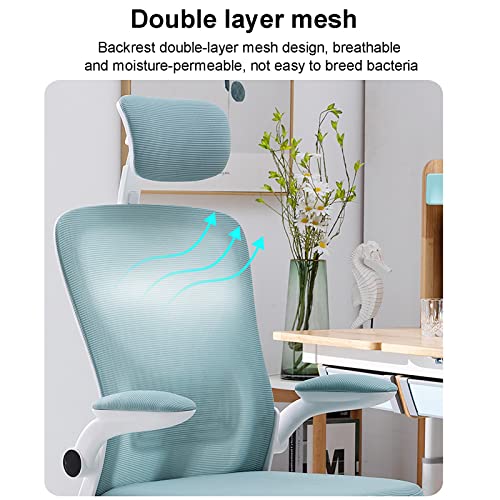 krzesło biurowe krzesło do gier krzesło komputerowe ergonomiczne krzesło do gier z kółkami, siatkowe oparcie krzesła do domowego biura wygodne krzesło biurowe z wysokim oparciem, krzesło do pracy