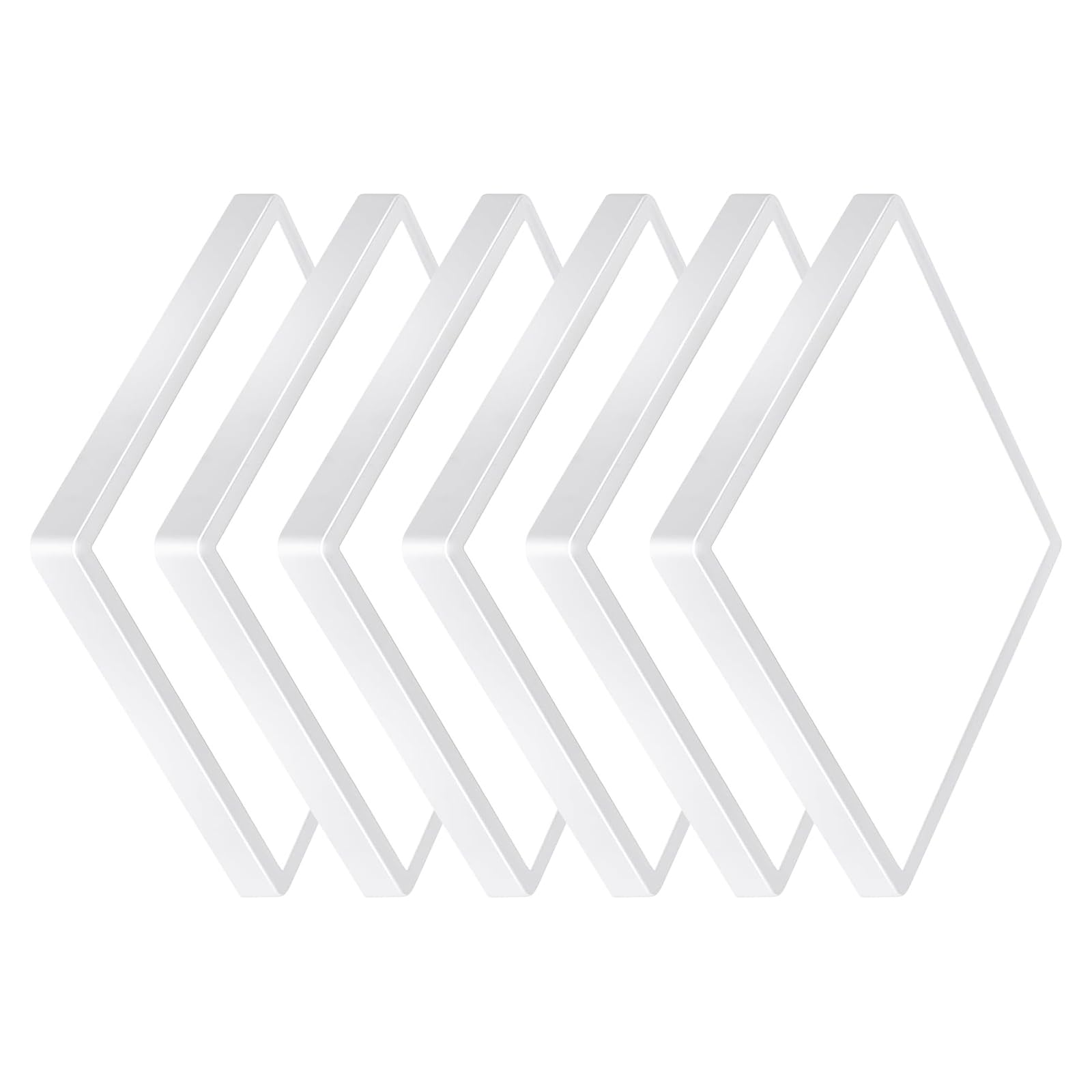 12 Inch Square LED Flush Mount Ceiling Light, 30W 3000LM CCT Selectable (3000K/4000K/6000K), 6 Pack for Bedroom Kitchen 