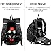 Motorcycle Backpack,waterproof helmet backpack for Men,riding bag,bikers backpack,laptop bags,large capacity travel backpacks (Black)