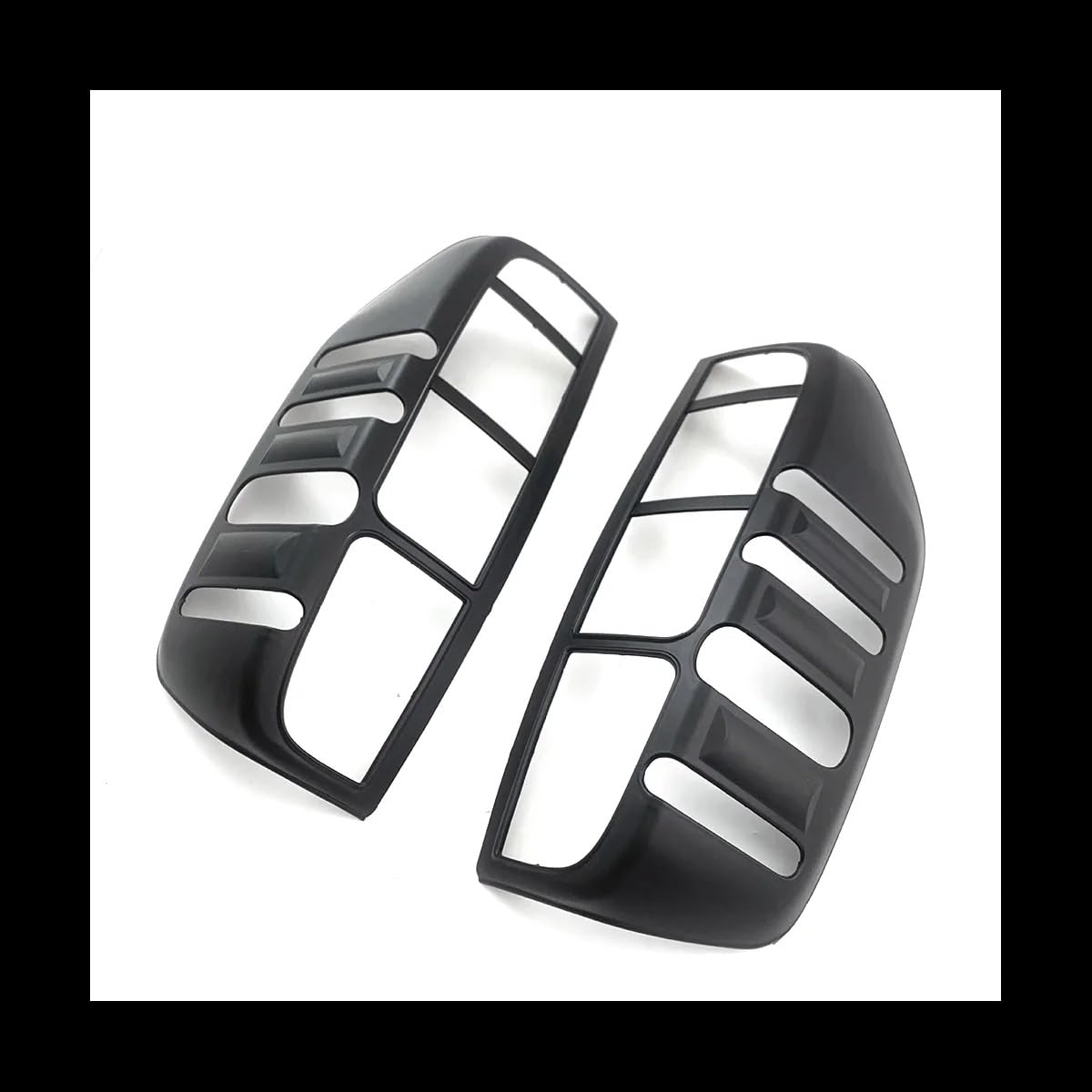 Copertura Fanale Posteriore Per Nissan Frontier Navara D40 2007-2014 - Nero, In Plastica - Foto 8