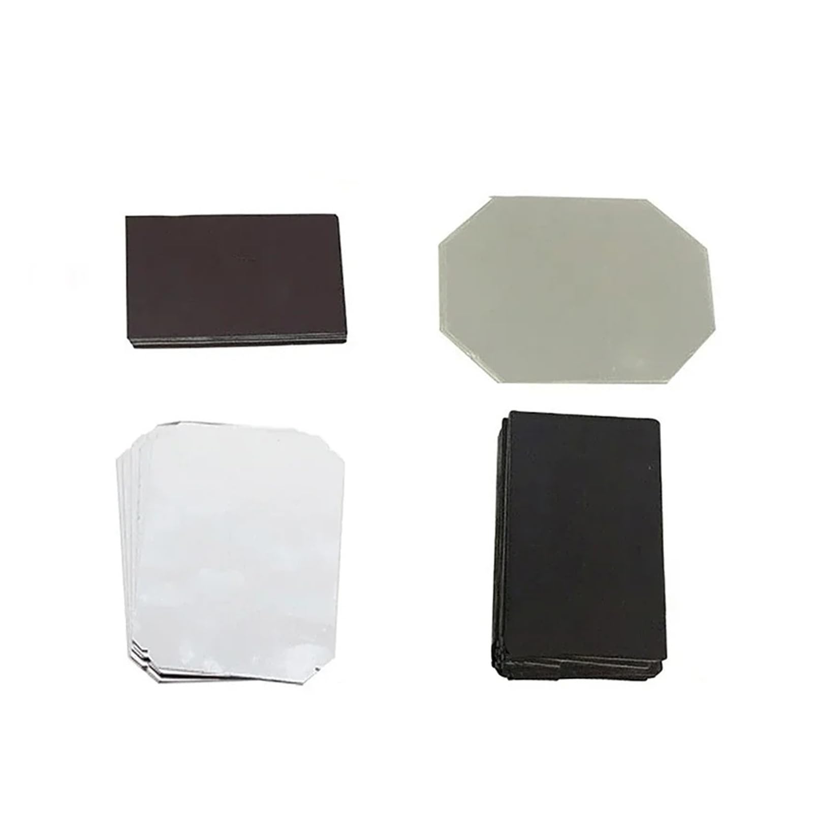 50 zestawów prostokątnych magnesów na lodówkę 80x53 mm Materiały do samodzielnego wykonania do maszyny do produkcji guzików metalowych. Samodzielne wykonanie magnesu na lodówkę. do spersonalizowanego