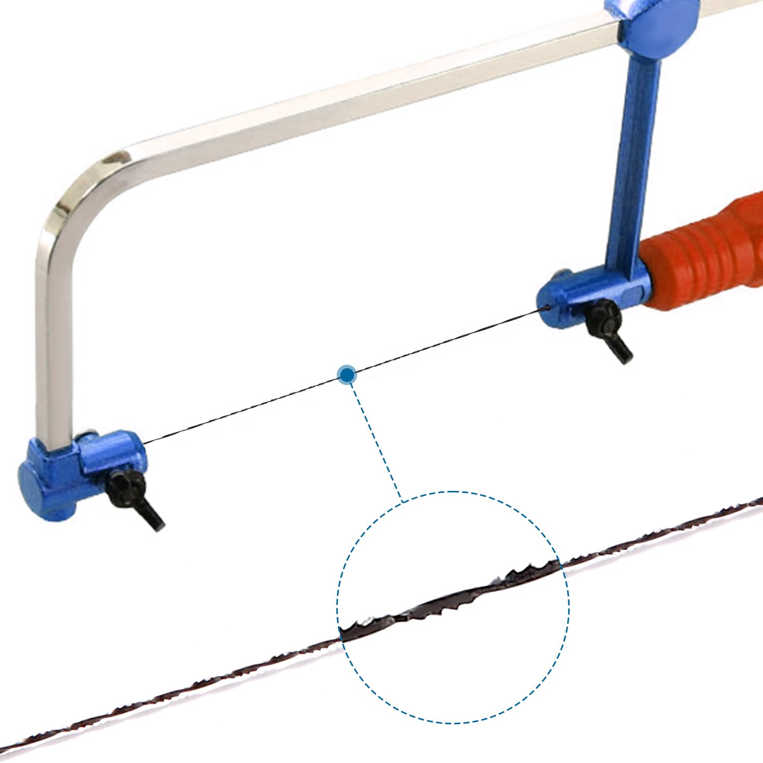 12 Lame Per Seghe A Scorrimento - Taglio Fine Per Legno, Metallo, Plastica | Denti A Spirale - Foto 3