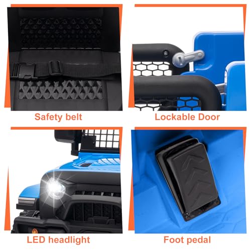 image for Bobike12V Battery Powered Kids Electric Car with Remote Control, Elect