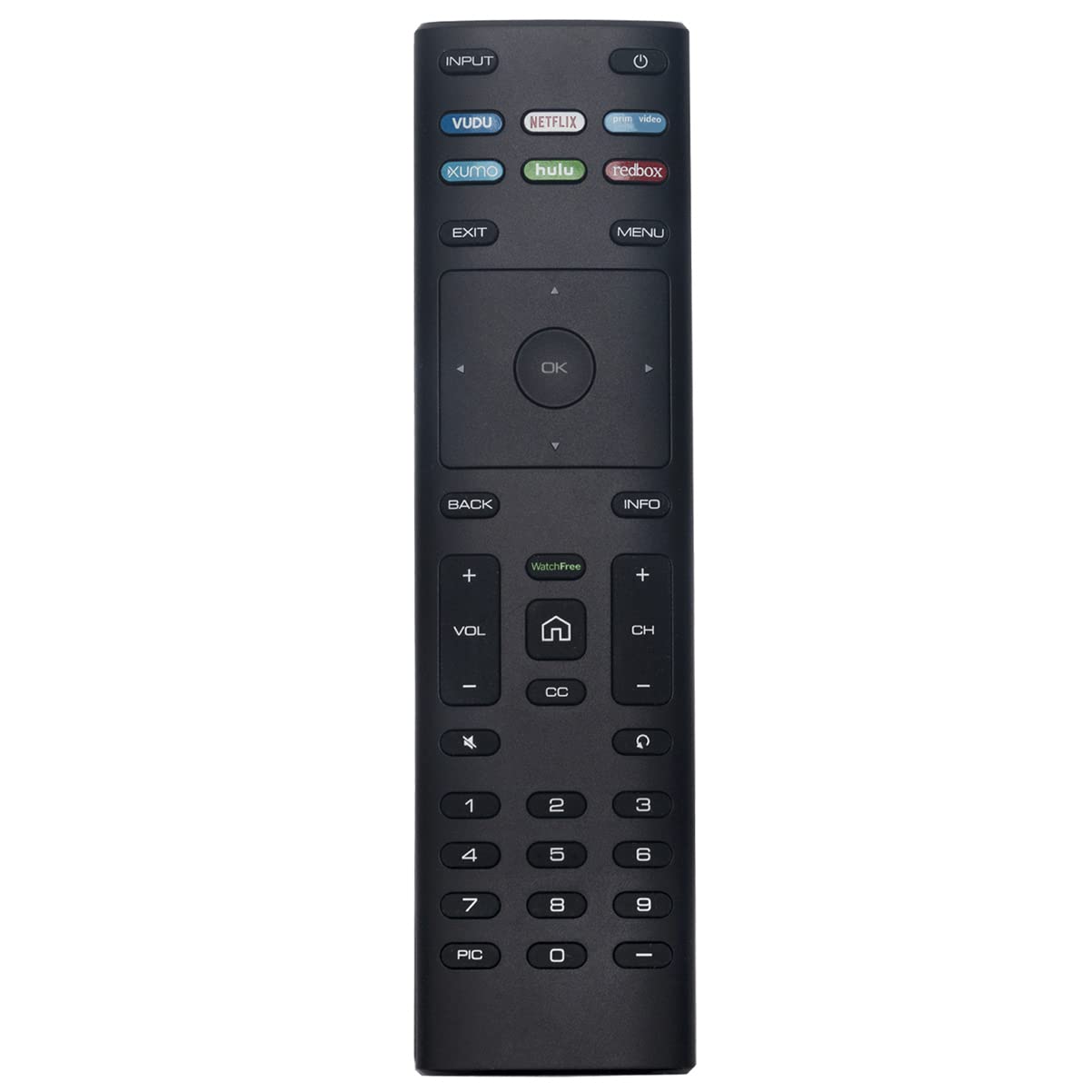 New Replacement Remote Applicable for Vizio TV V435-G0 V436-G1 V505-G9 D24H-G9 PX65-G1 PX75-G1 V705-G3 D24HN-G9 D32h-G9 D40f-g9 D50x-g9 PQ65-F1 PQ75-
