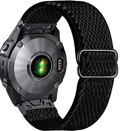 Correa elástica de nylon para Garmin Fenix 7/6/5 22mm miniatura 1