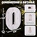 TEHIBIEN LED Light Up Marquee Letters, Battery Powered Decorative LED Letter Lights, Alphabet Light Up Letters for Wedding Birthday Party,Holiday Lamp or Home Bar Decoration (Letter O)