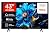 TCL QLED 43" 43P7K UltraHD 4K Dolby Atmos Google TV