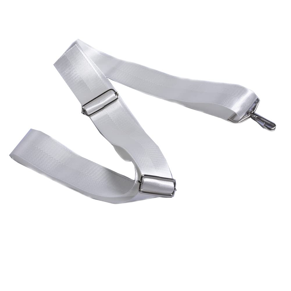 Gloperti Tennis Net Center Strap - Regulation Nylon Net Adjuster with Metal Hook for Public Court