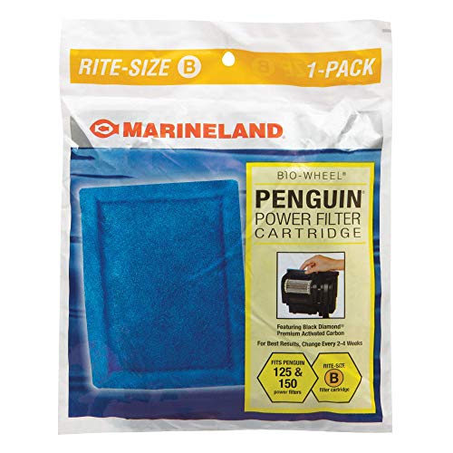 Image of Marineland Penguin Power Filter Cartridge Rite-Size B, 6 Count, Replacement Cartridge For Aquarium Filtration
