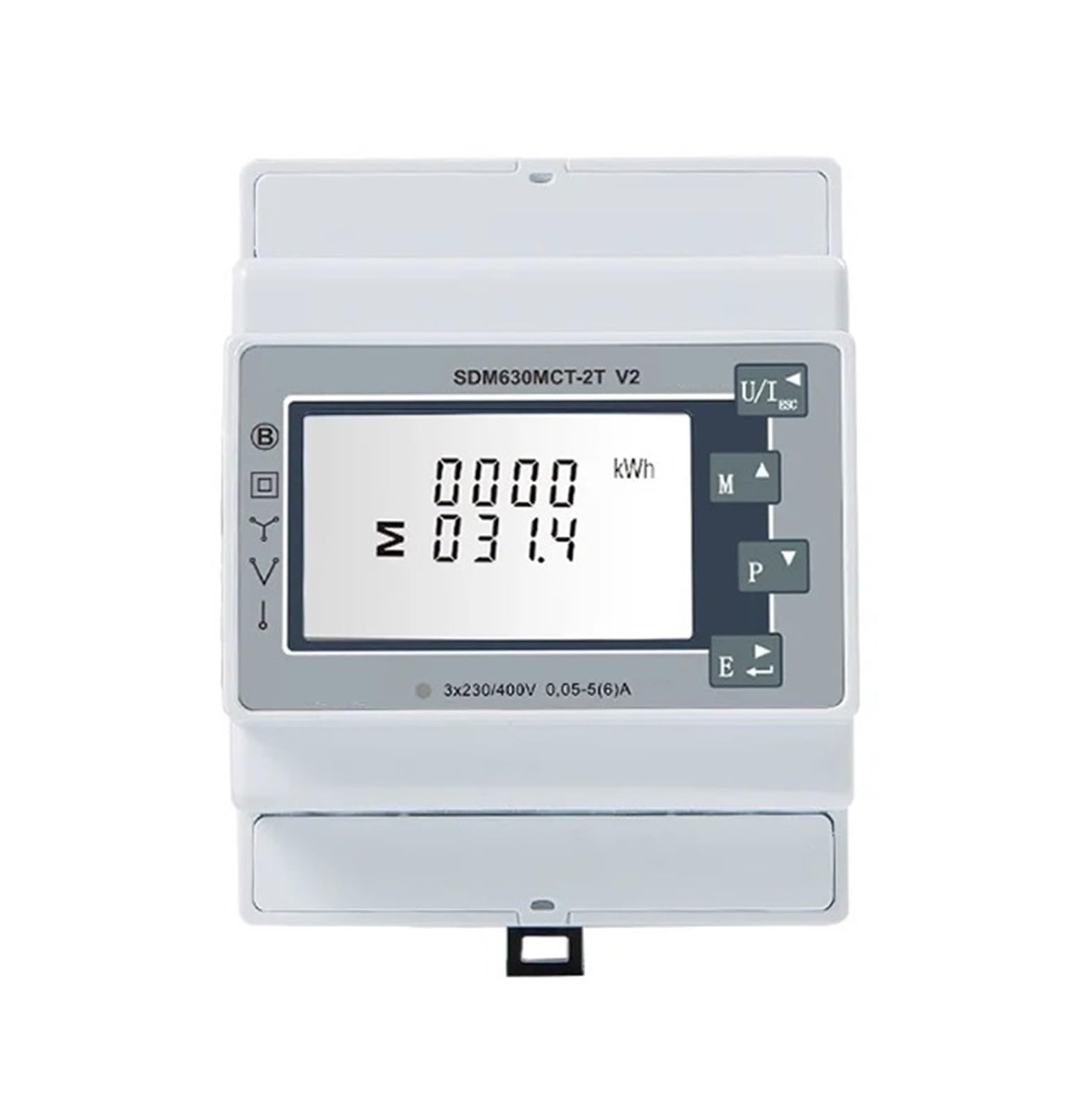 WQGQPXOB Power Meter SDM630MCT-2T 1/5A CT Connected Dual Input Multifunction RS485 RTU