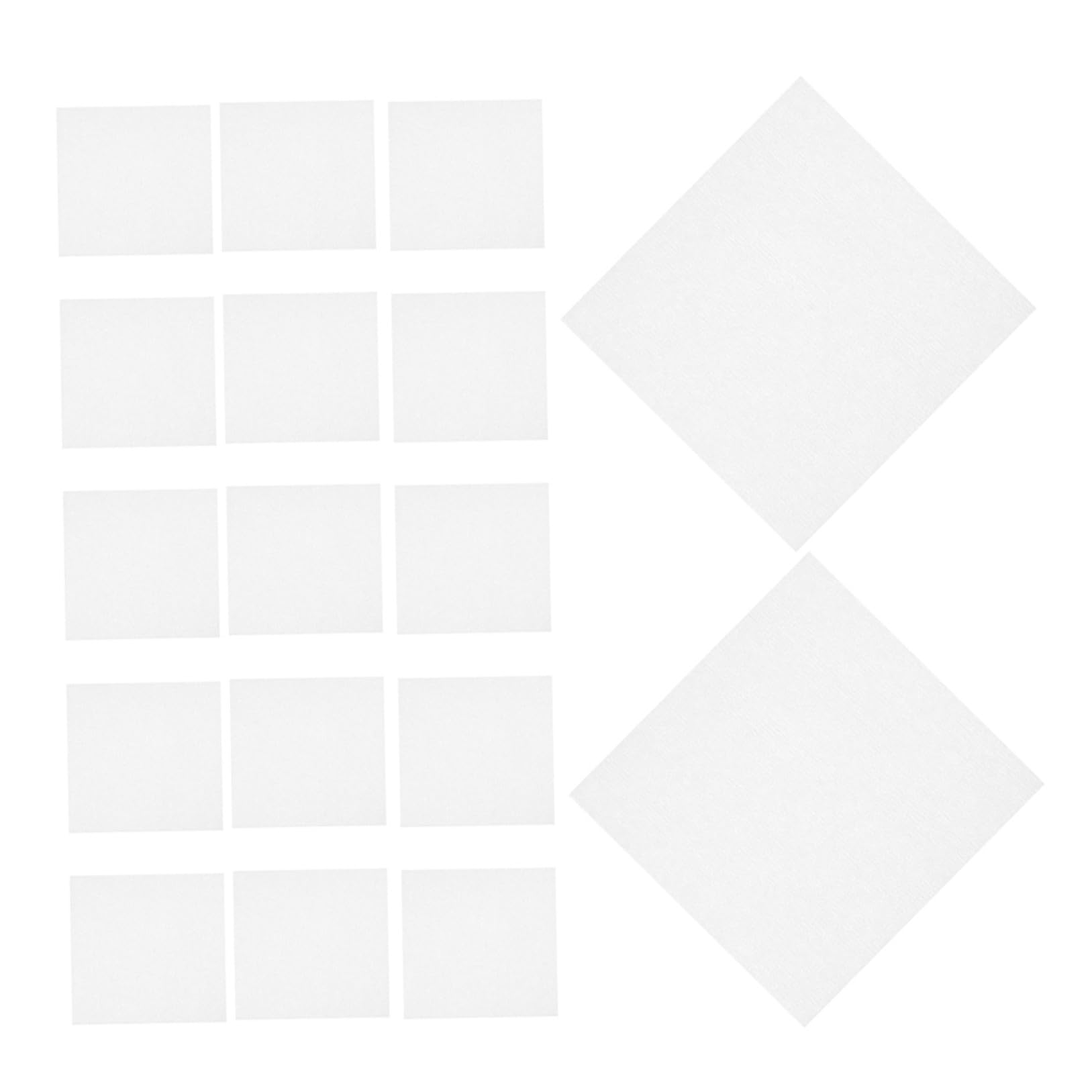 1200pezzi Carta Per Pulizia Lenti Senza Fibre Salviette Umidificate Per Occhiali Microscopi e Schermi Elettronici Assorbimento Eccezionale Di e Sporcizia Per Uso Multiplo