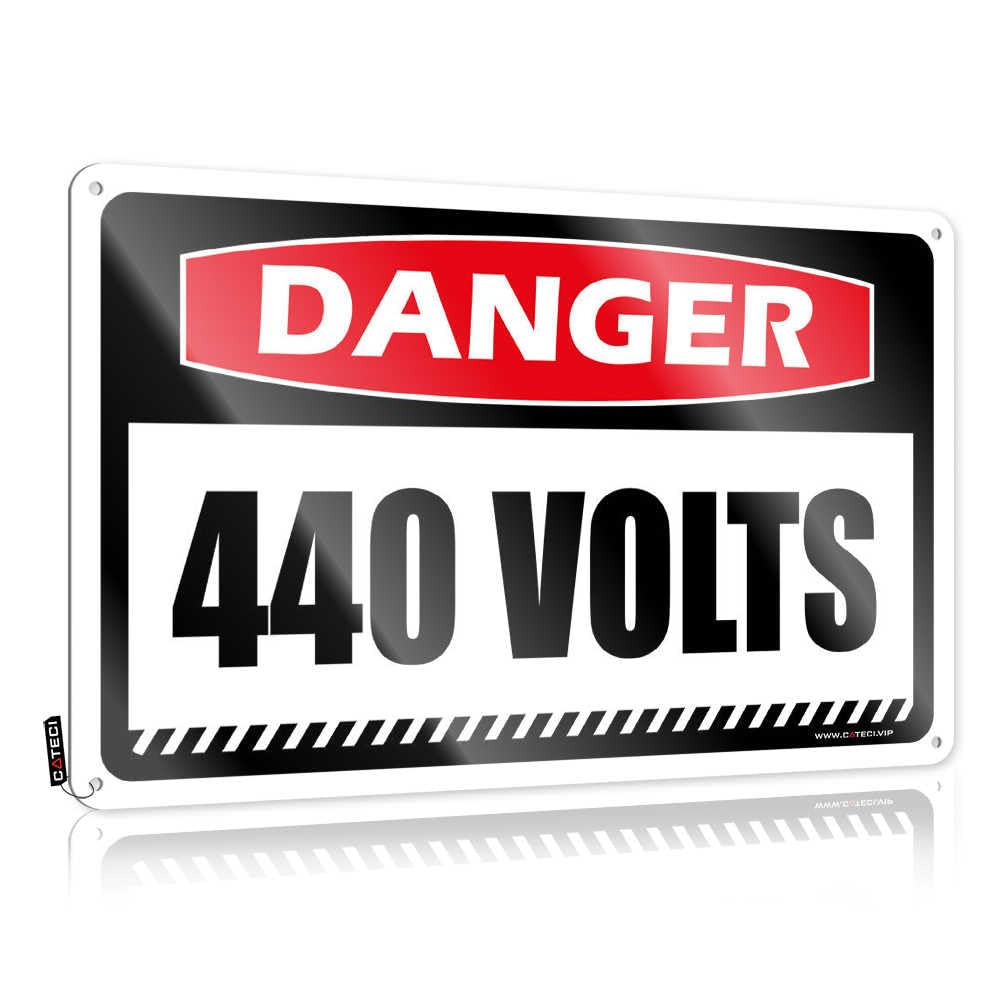 Fzfn Colour Danger 440 Volts Collection Funny - Stuff For Bedroom Vintage Wall Decor Wall Art Decoration(30X40cm)