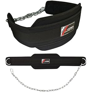 Kobo Professional Dip Belt with Heavy Duty Metal Chain/Dipping Belt (Imported)