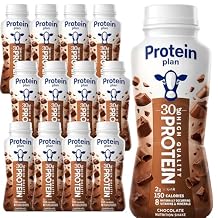 Protein Plan Chocolate Nutrition High Protein Shake 30g Protein - 12 Pack Bottles