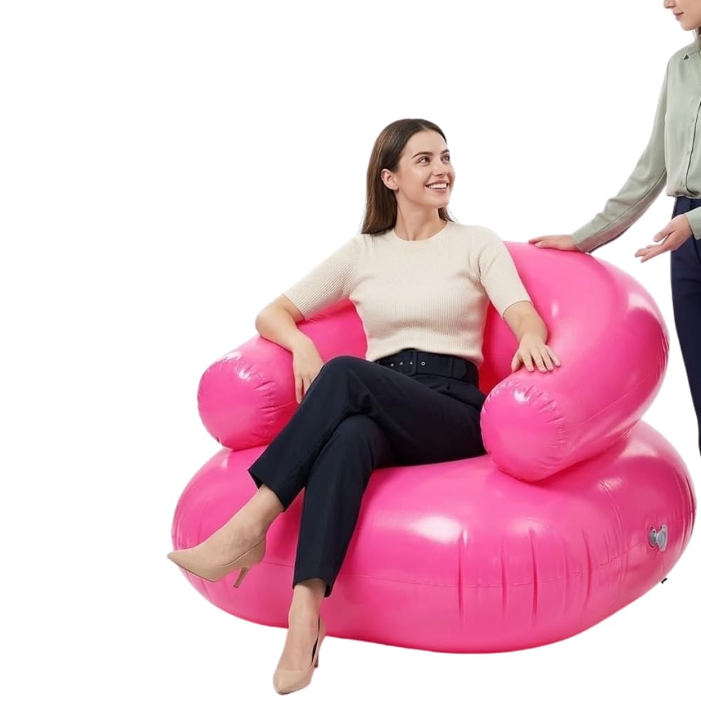 Drumstone (𝐒𝐩𝐞𝐜𝐢𝐚𝐥 𝟏𝟓 𝐘𝐞𝐚𝐫𝐬 𝐖𝐚𝐫𝐫𝐚𝐧𝐭𝐲 Inflatable Kids Chair | Waterproof PVC Air Sofa | Portable Foldable Blow-Up Lounge Seat | Dual Air Vents | Indoor, Outdoor, Camping-image-25