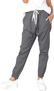 Bravetoshop Women's Cargo Pants Comfy Sweatpants High Waisted Athletic Golf Workout Jogger Pants