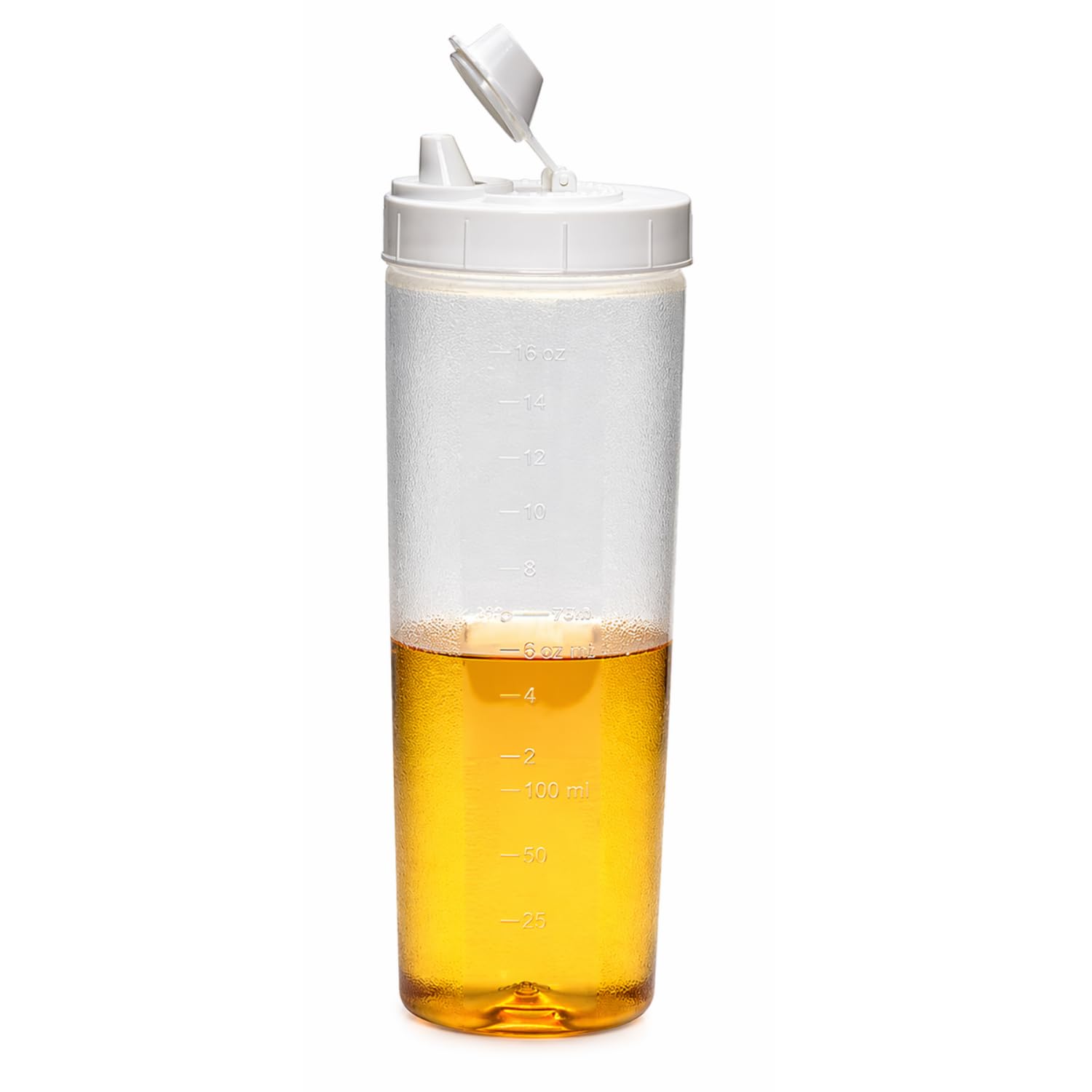 Bear Grips Plastic Oil Dispenser With Lid - 1 liter, Pack Of 1, White-image-49