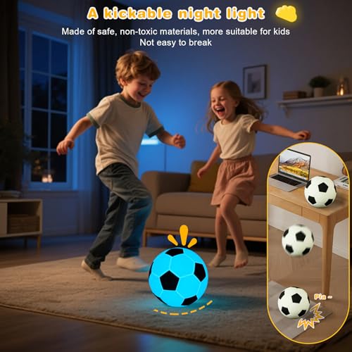 Lámpara de Mesa de Noche de Silicona Balón de Fútbol miniatura 5
